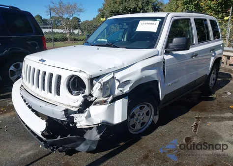 2013 Jeep Patriot Sport из США, поврежденный, VIN 1C4NJPBBXDD213689